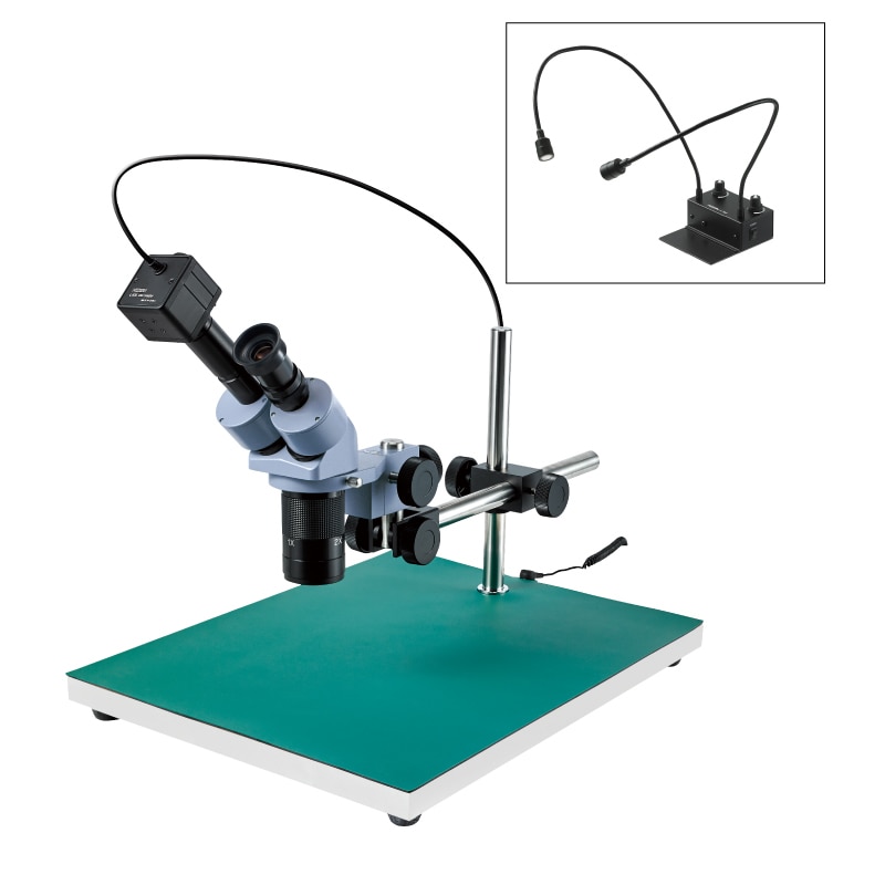 L-KIT777 実体顕微鏡（PC用） / スポット照明付【HOZAN】 ホーザン株式会社